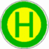 Hinweisschild Haltestelle Hinweisschild Haltestelle